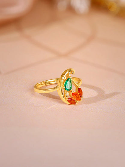 Golden Parvati Ring