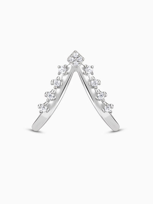 Silver Helen Vanki Ring