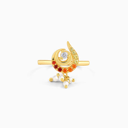 Golden Ambika Ring