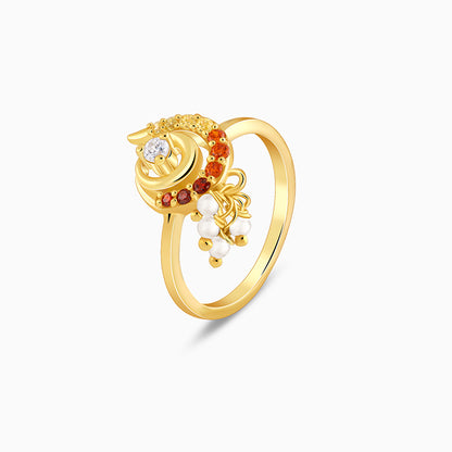 Golden Ambika Ring