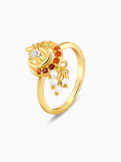 Golden Ambika Ring