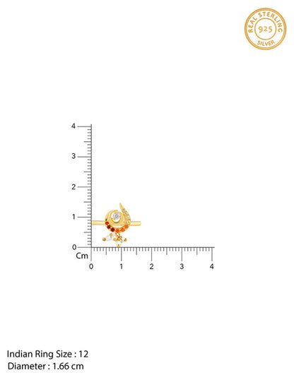 Golden Ambika Ring