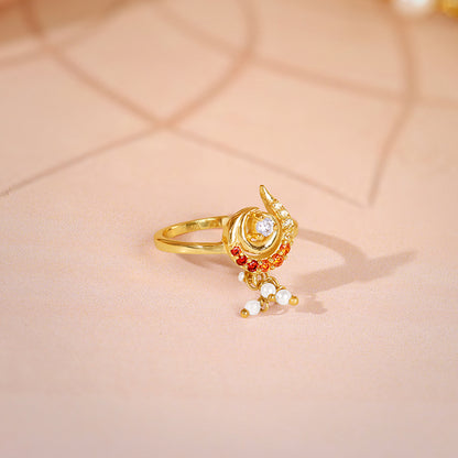 Golden Ambika Ring