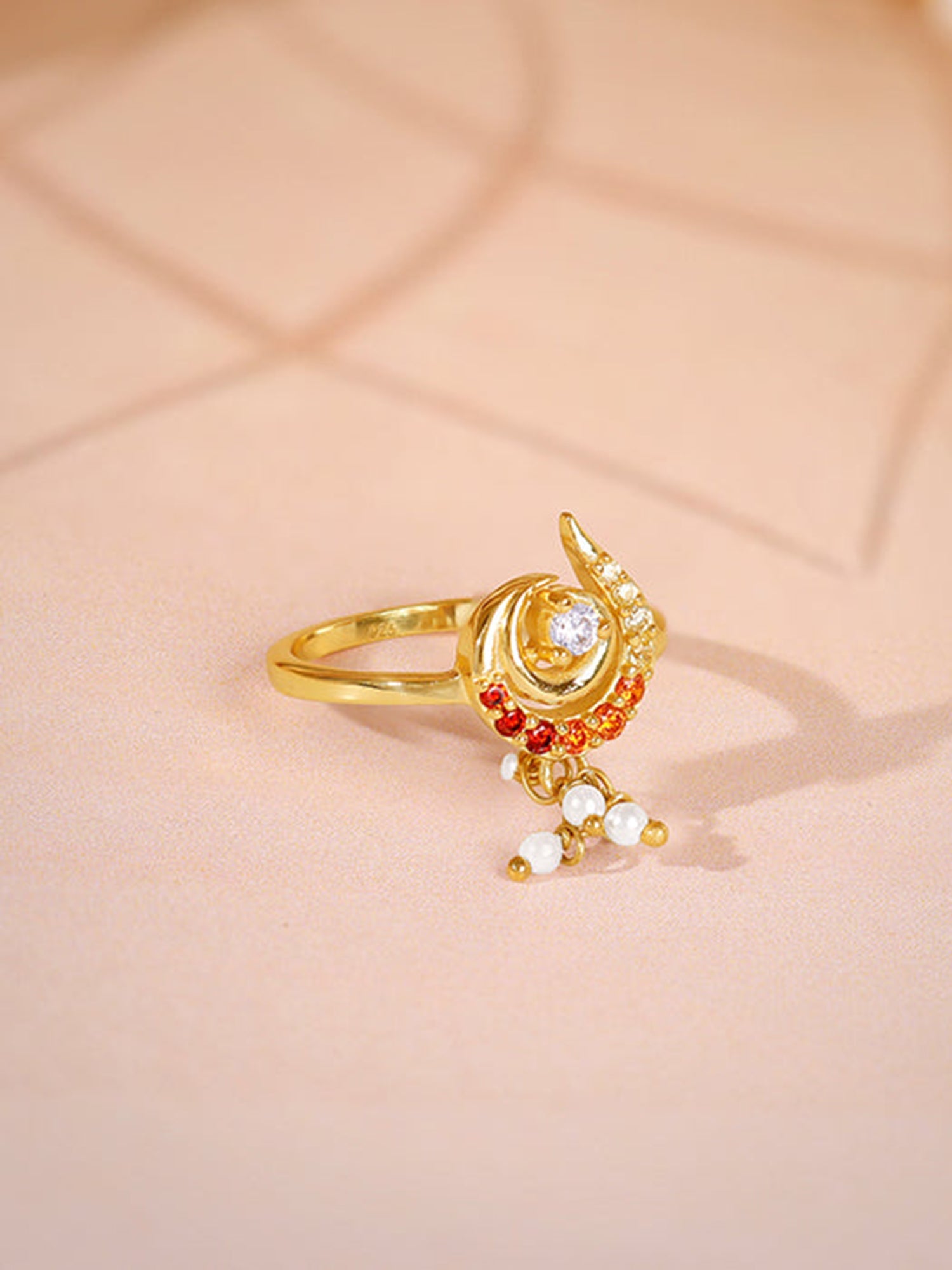 Golden Ambika Ring