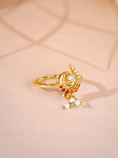 Golden Ambika Ring