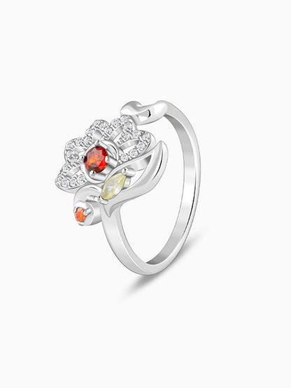 Silver Bhavani Ring