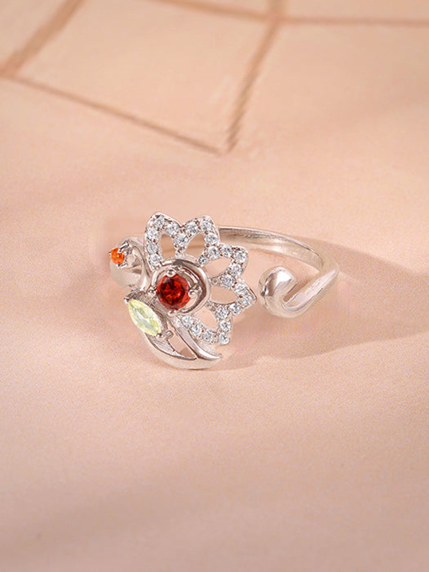 Silver Bhavani Ring