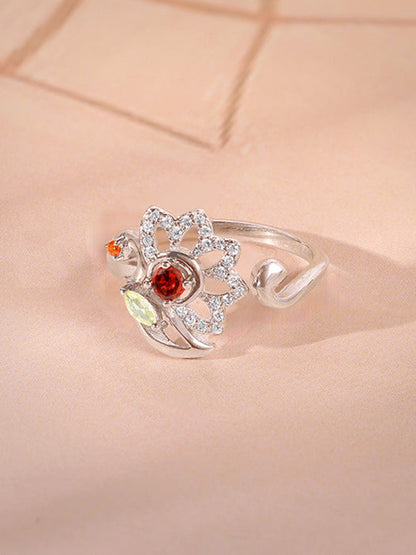 Silver Bhavani Ring