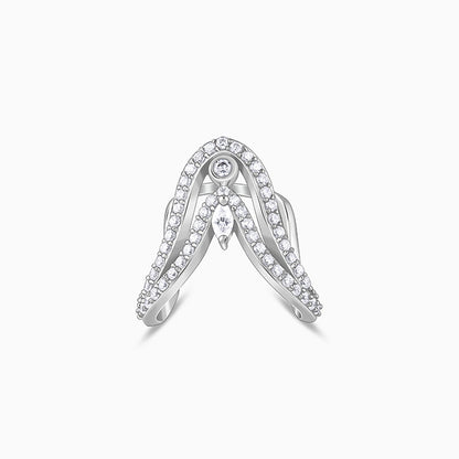 Silver Rekha Vanki Ring