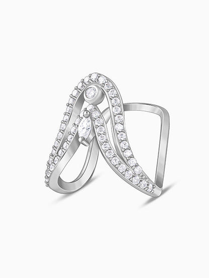 Silver Rekha Vanki Ring