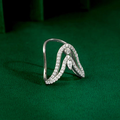 Silver Rekha Vanki Ring
