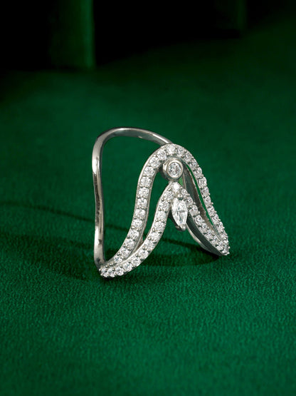 Silver Rekha Vanki Ring