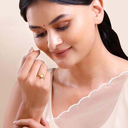 Golden Freya Ring