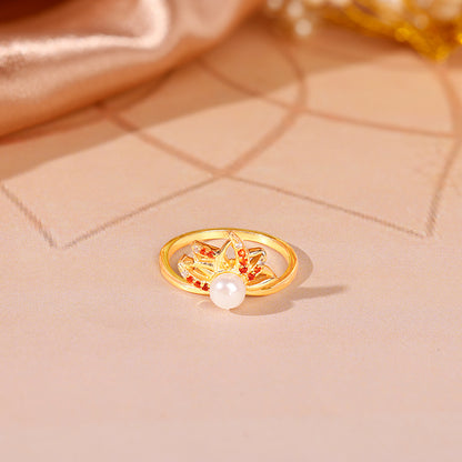 Golden Freya Ring