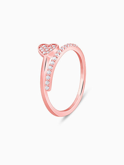 Rose Gold Endless Love Ring