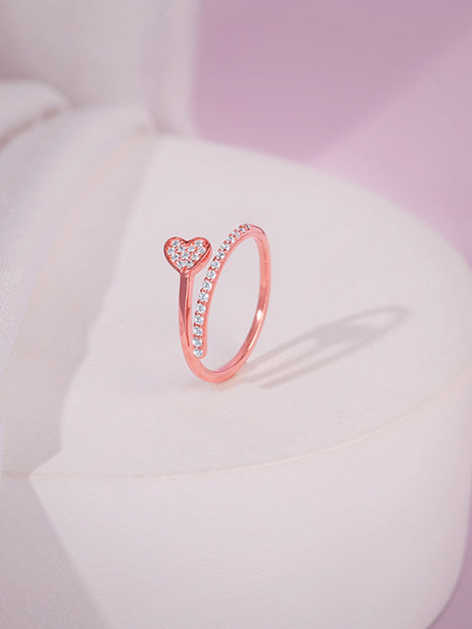Rose Gold Endless Love Ring