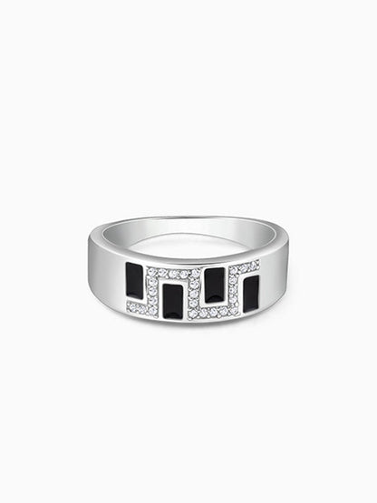 Silver Mystic Style Ring For Him