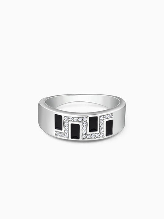 Silver Mystic Style Ring For Him