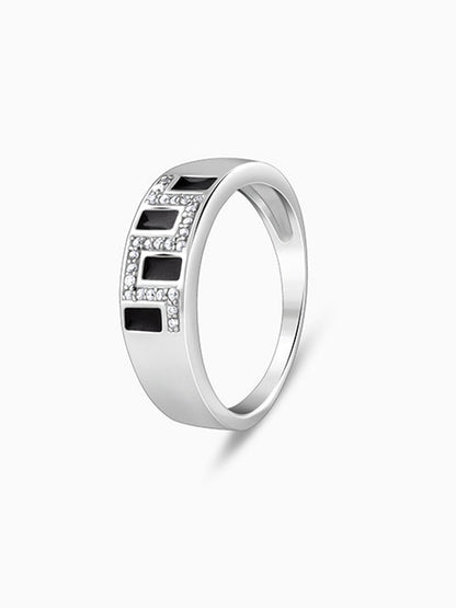 Silver Mystic Style Ring For Him