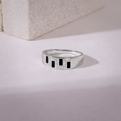 Silver Mystic Style Ring For Him