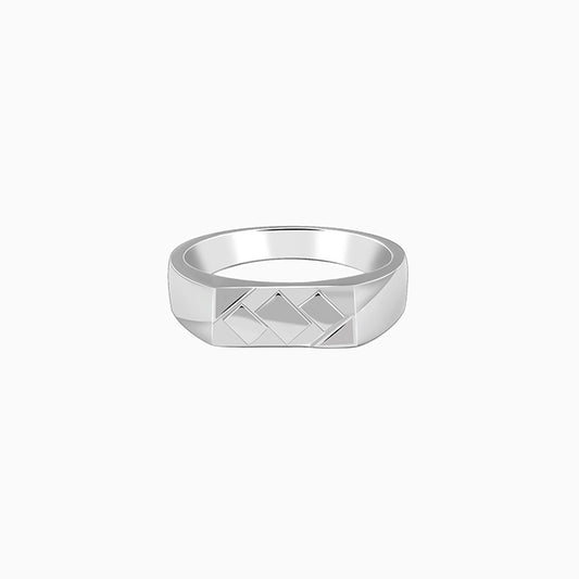 Silver Eternal Gleam Ring For Him