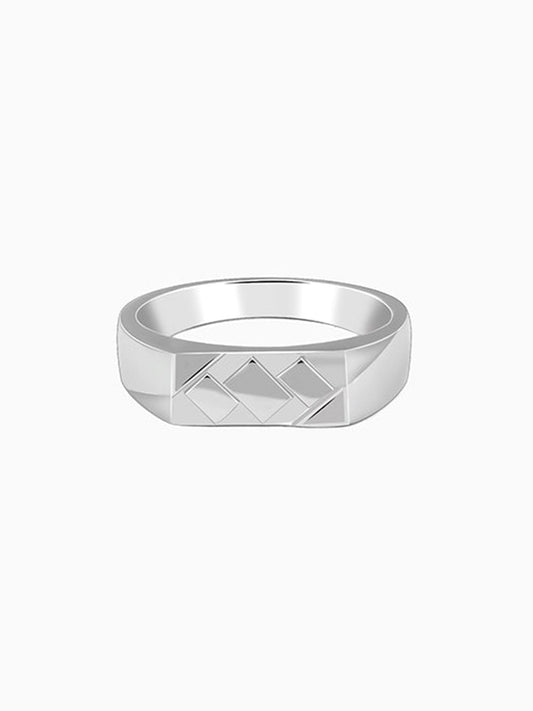 Silver Eternal Gleam Ring For Him