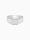 Silver Steezy Ring For Him