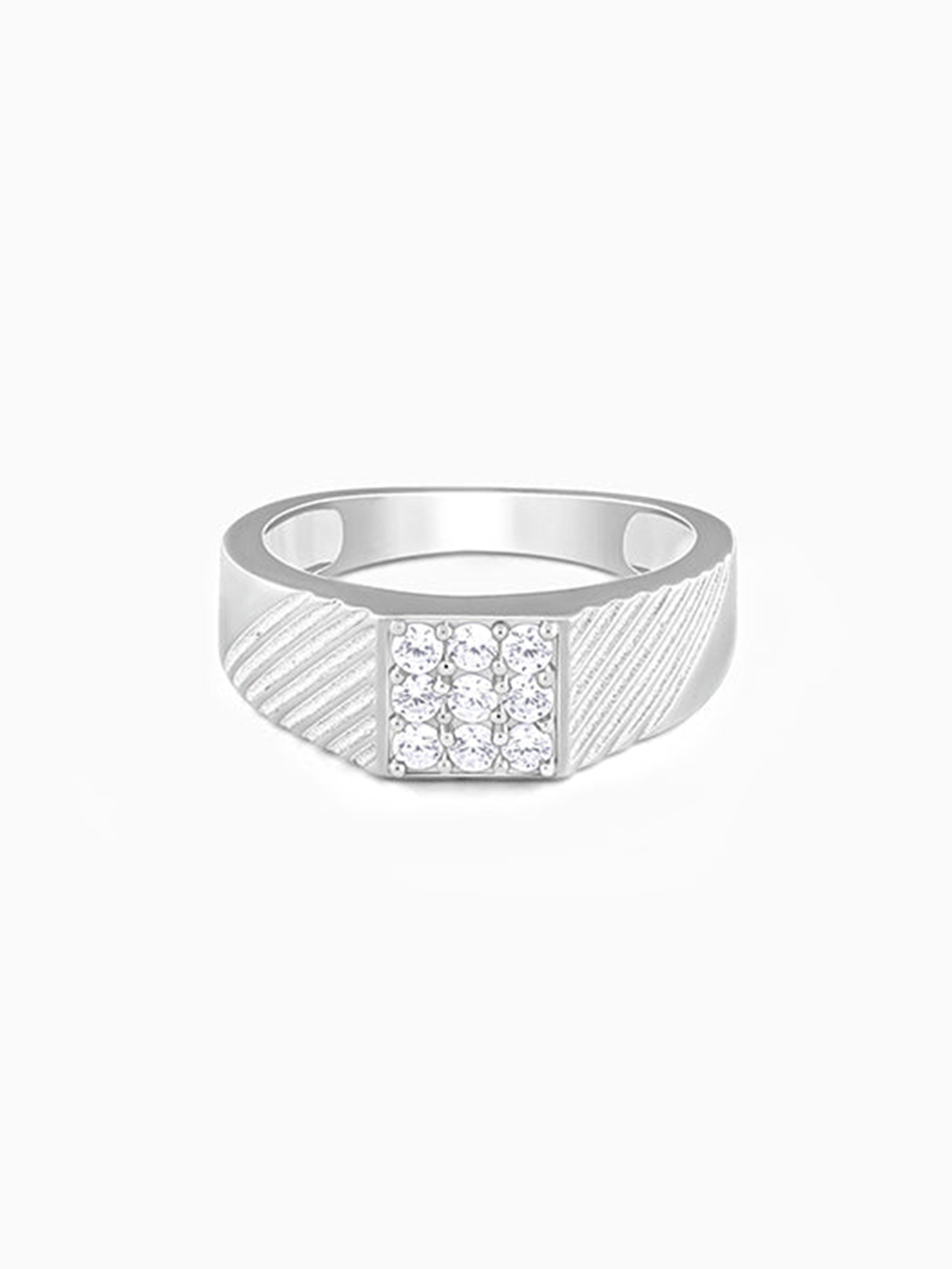 Silver Steezy Ring For Him