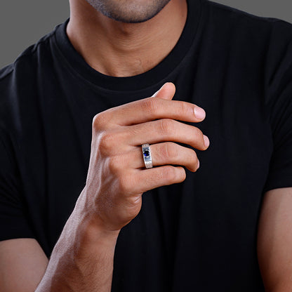 Silver Imperial Brilliance Ring For Him