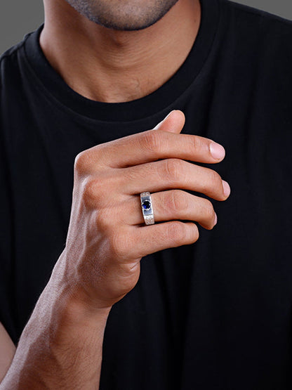 Silver Imperial Brilliance Ring For Him