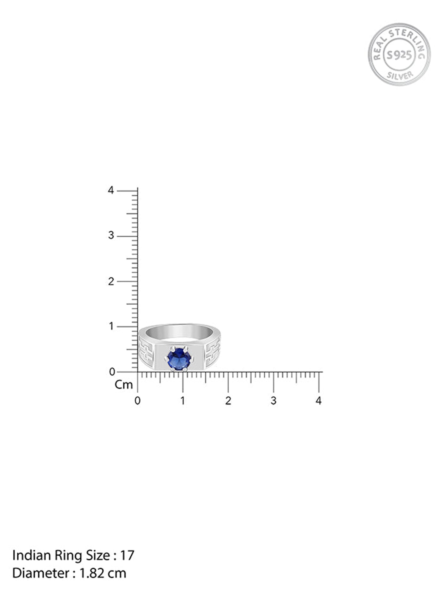 Silver Imperial Brilliance Ring For Him