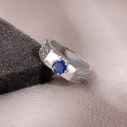 Silver Imperial Brilliance Ring For Him