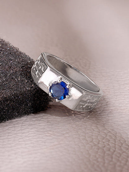 Silver Imperial Brilliance Ring For Him