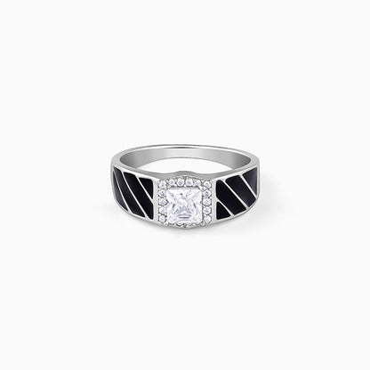 Silver Regal Spark Ring For Him