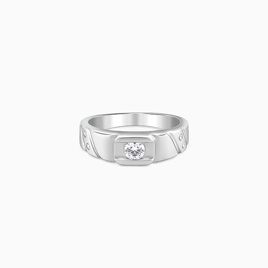 Silver Rockstar Ring For Him