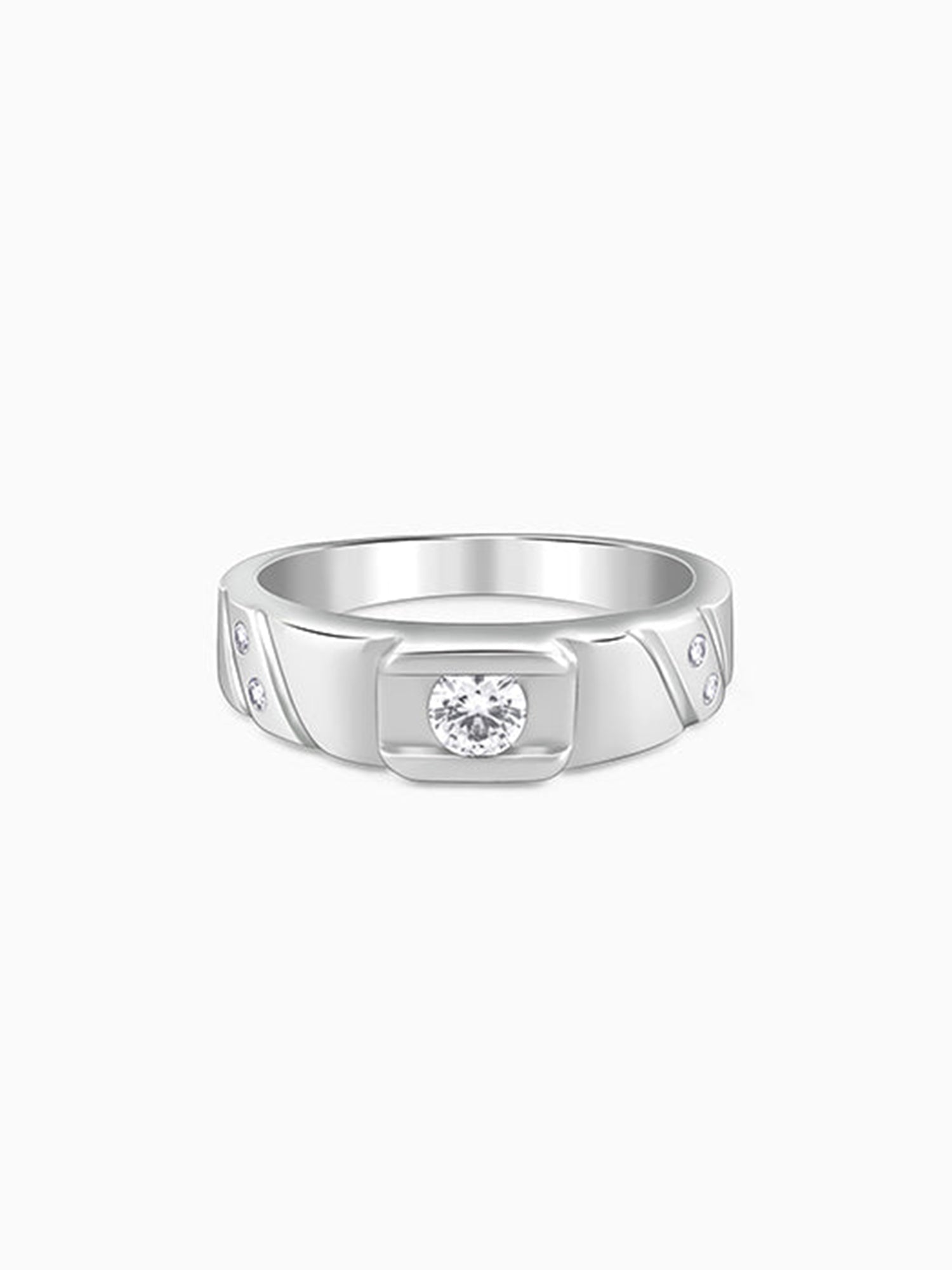 Silver Rockstar Ring For Him