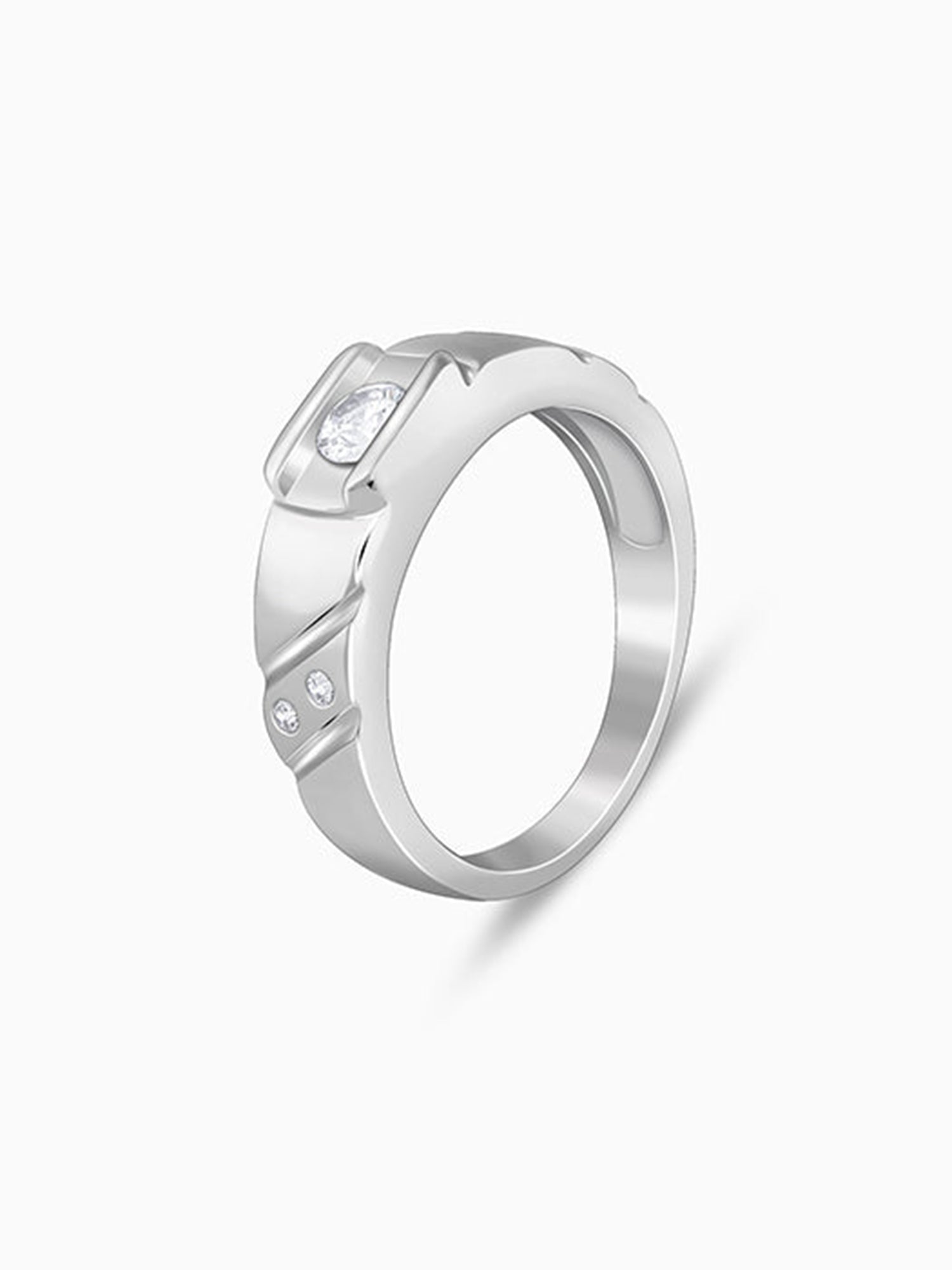 Silver Rockstar Ring For Him
