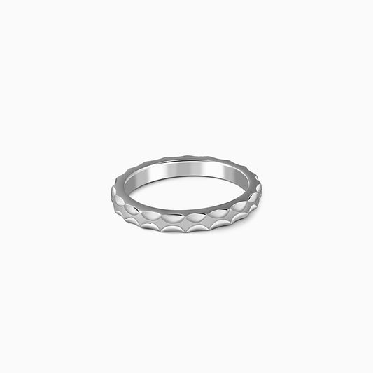 Silver Metric Ring