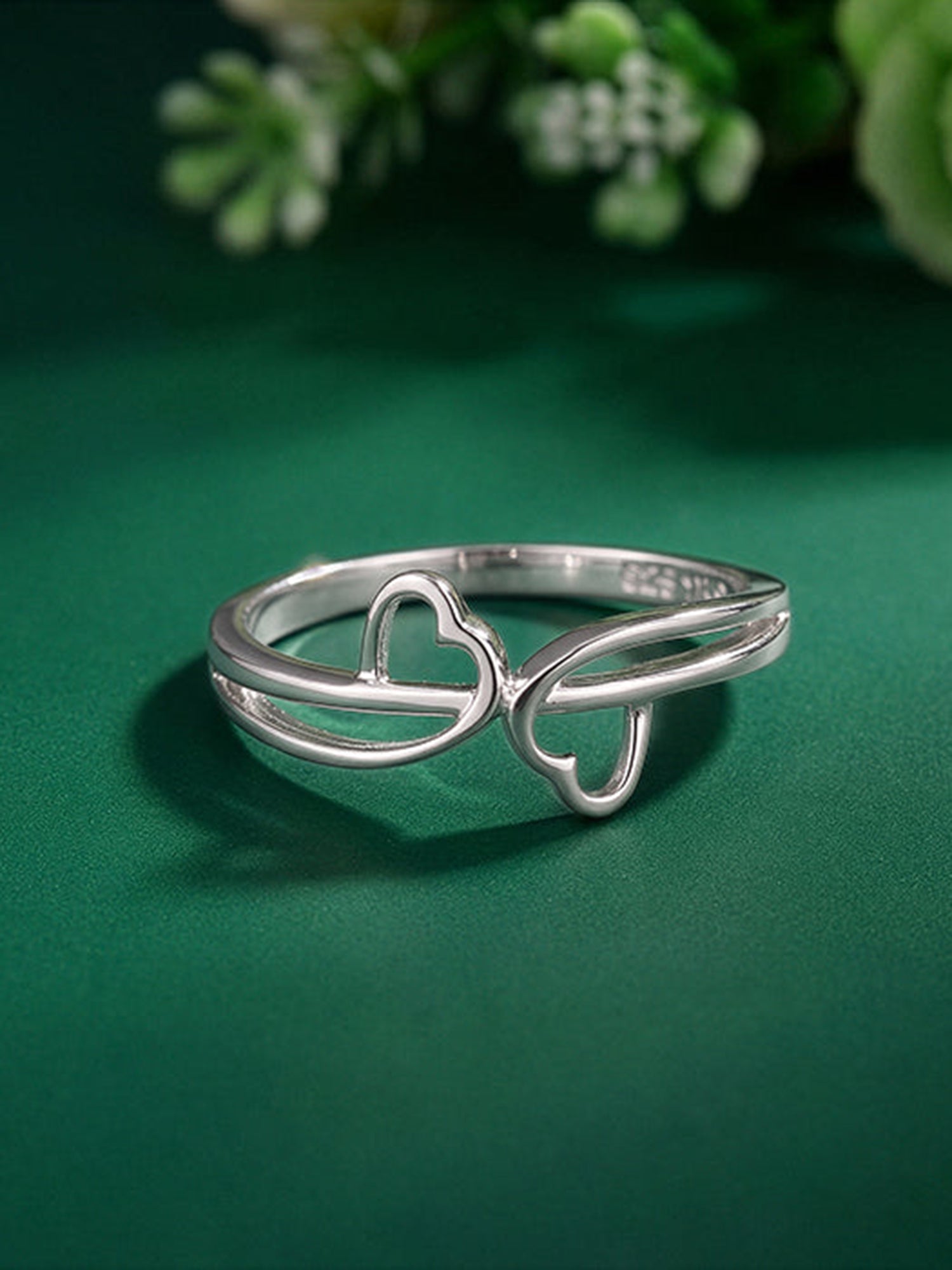 Silver Forever Knot Ring