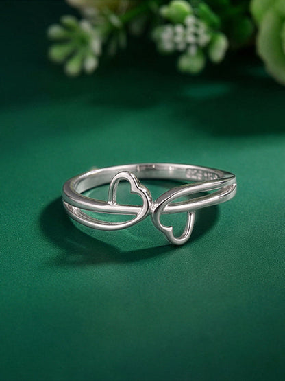 Silver Forever Knot Ring