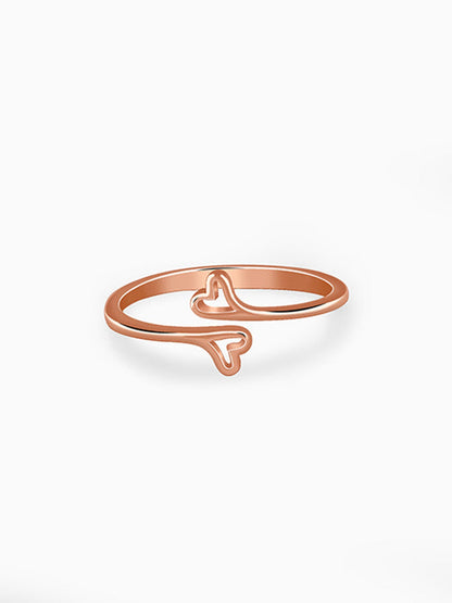 Rose Gold Baby Love Ring
