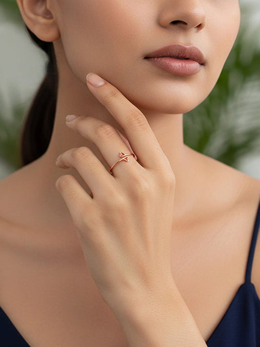 Rose Gold Baby Love Ring