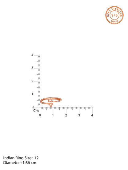 Rose Gold Baby Love Ring