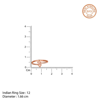 Rose Gold Baby Love Ring