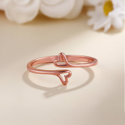 Rose Gold Baby Love Ring