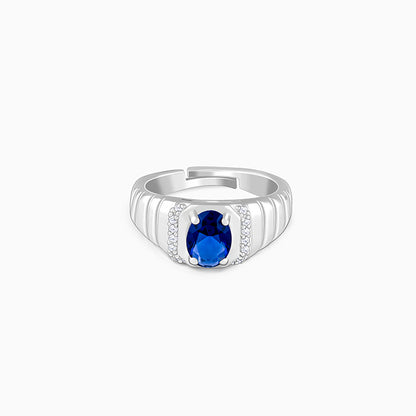Silver Midnight Royalty Ring For Him