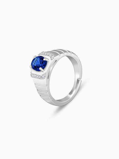 Silver Midnight Royalty Ring For Him