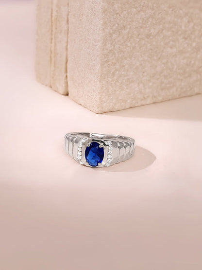 Silver Midnight Royalty Ring For Him