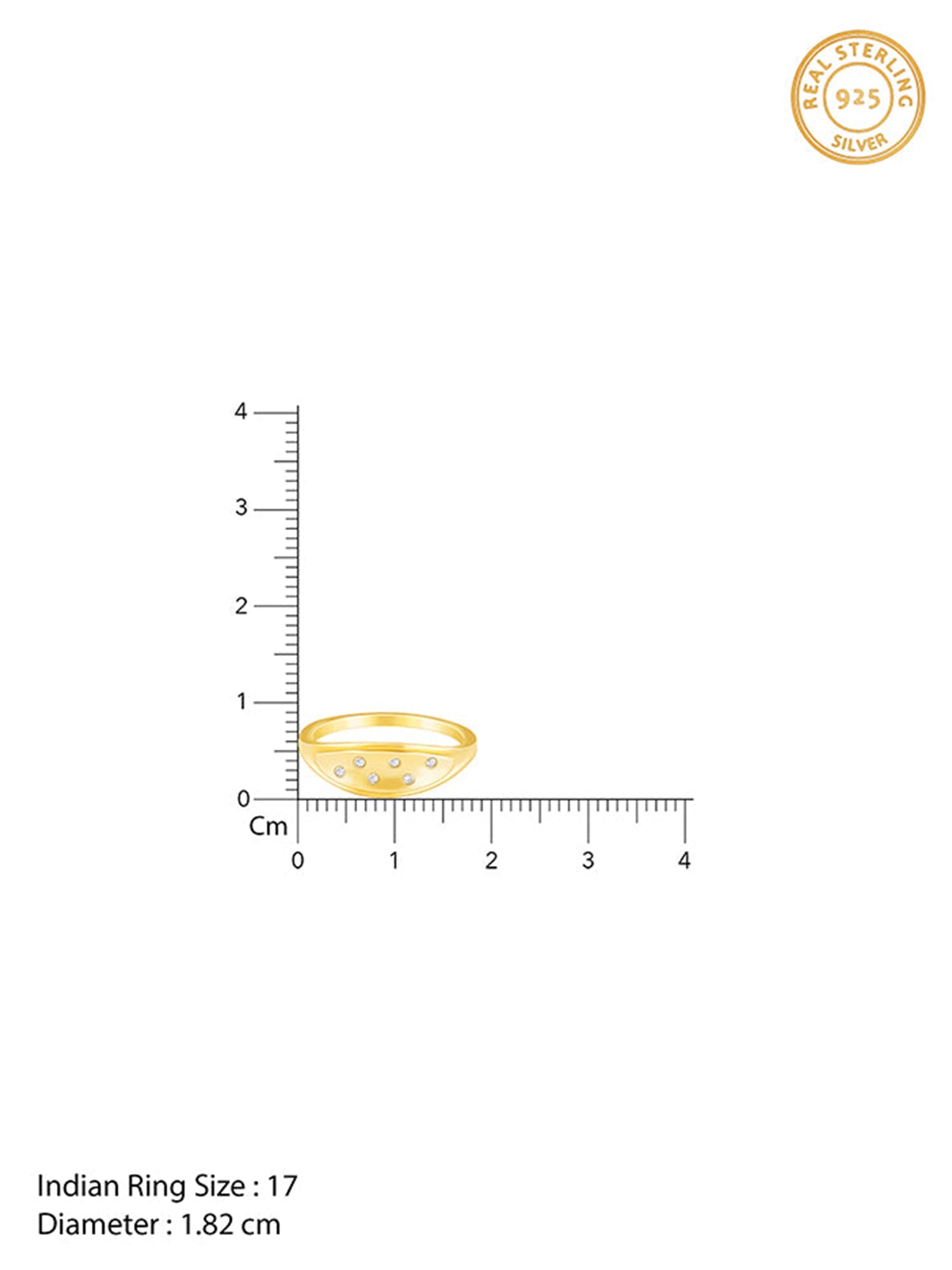 Golden Hygge Ring For Him