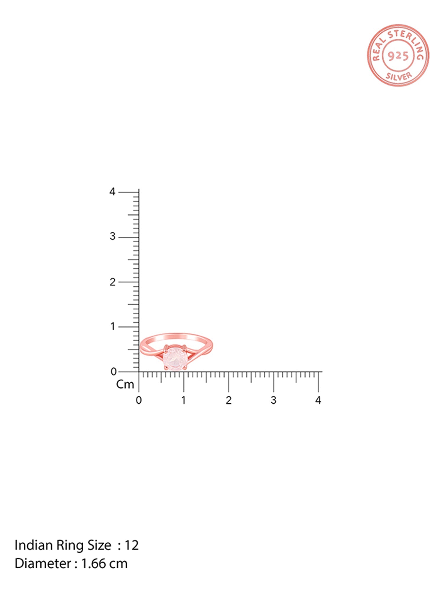 Rose Gold Rose Quartz Ring